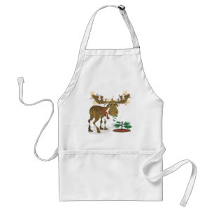 Tablier de Moose~ de Noël