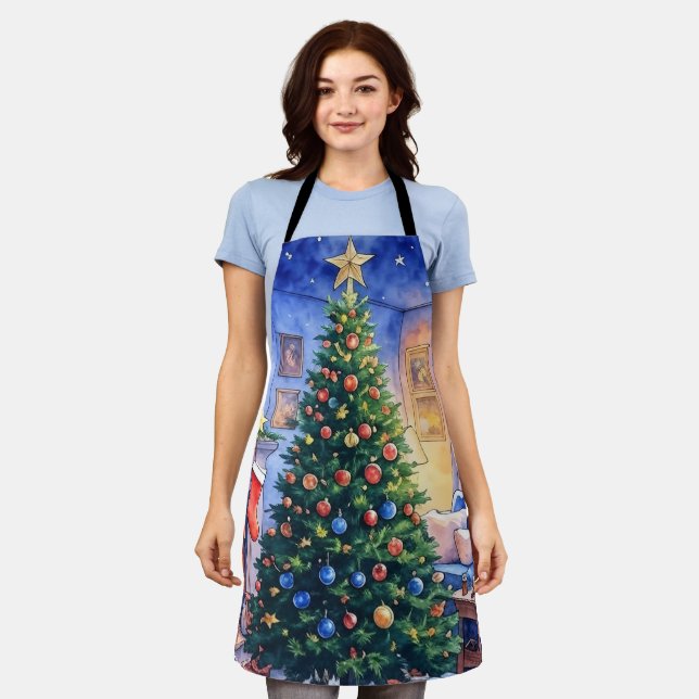 Tablier de Noël (Porté)