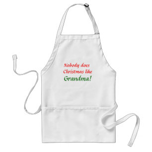 Tablier de Noël