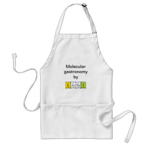 Tablier de nom de table périodique Karney