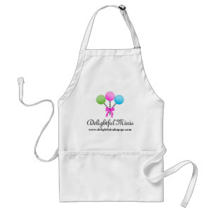 Tablier de pâtisseries colorées