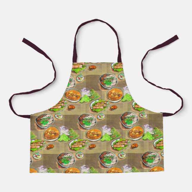 tablier de plats vietnamiens (Recto)