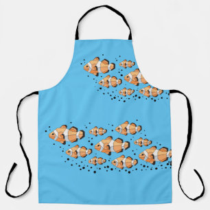 Tablier de poisson clown