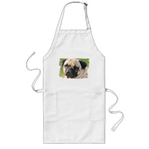 Tablier de race de chien de carlin long