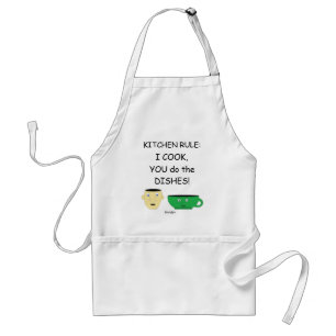 Tablier de règle de cuisine