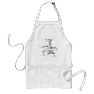 Tablier de style Dragon Origami