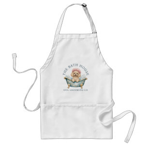 Tablier de toilettage pour chien Caniche Miniature