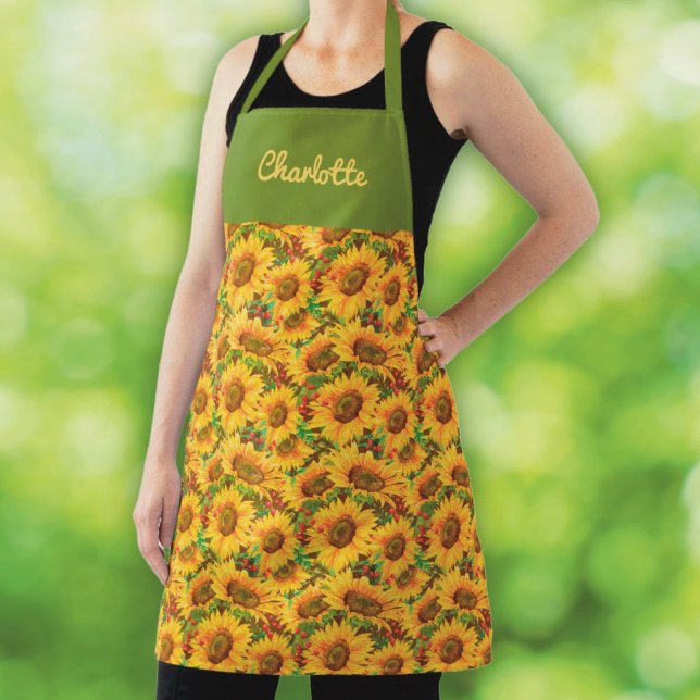Tablier de tournesols d'été (Créateur téléchargé)