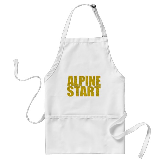 Tablier Début alpin (Topo) (Devant)