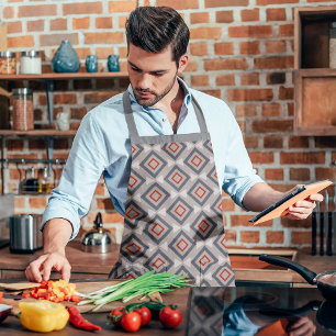 Tablier Décor géométrique