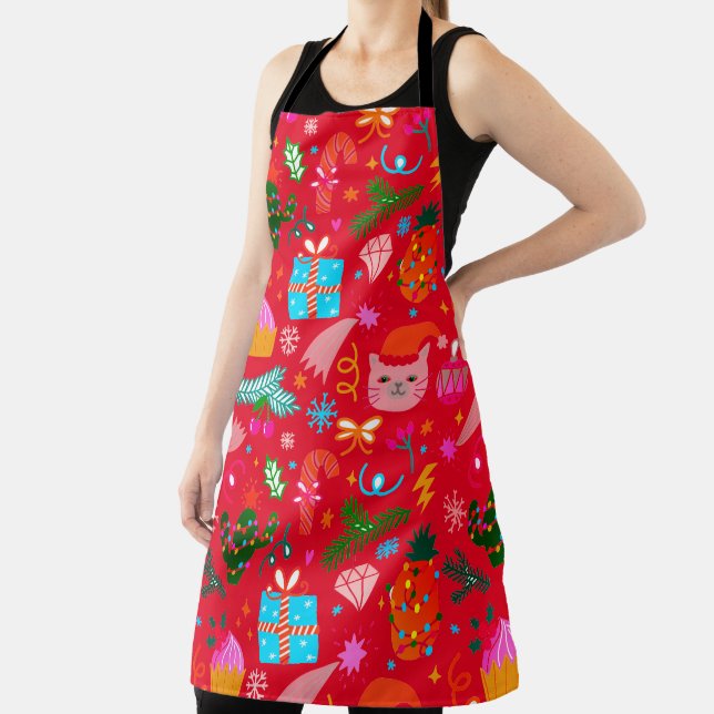 Tablier Décoration de Noël (Insitu)