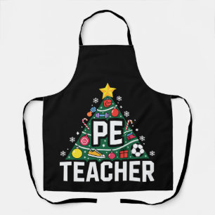 Tablier Décorations de sapin de Noël Prof de gym Football
