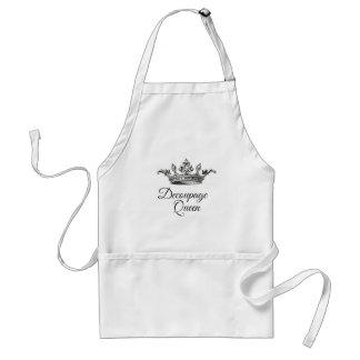 Tablier Découpage Queen Apron