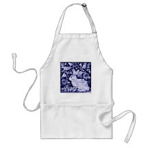 Dedham Blue Rabbit, Classic Blue & White Design