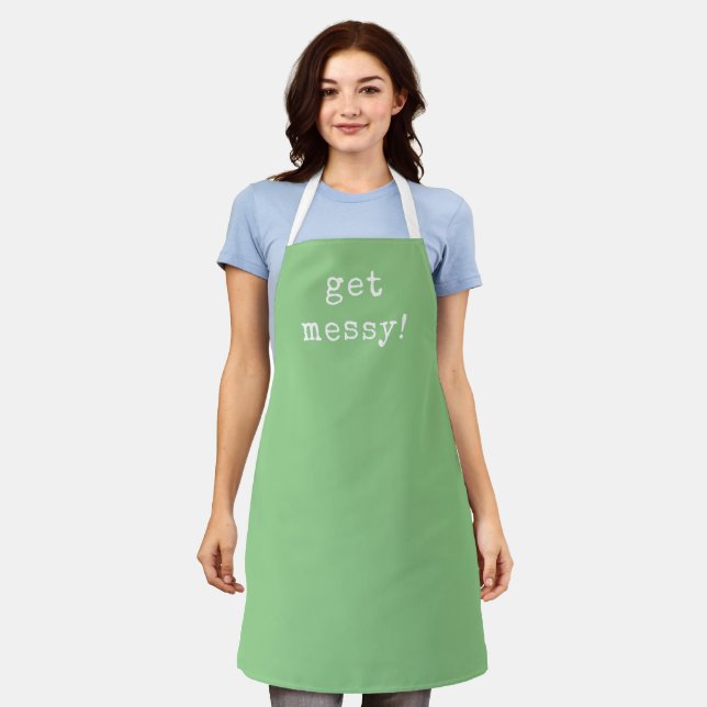 Tablier Dégage ! Parc vert (Porté)