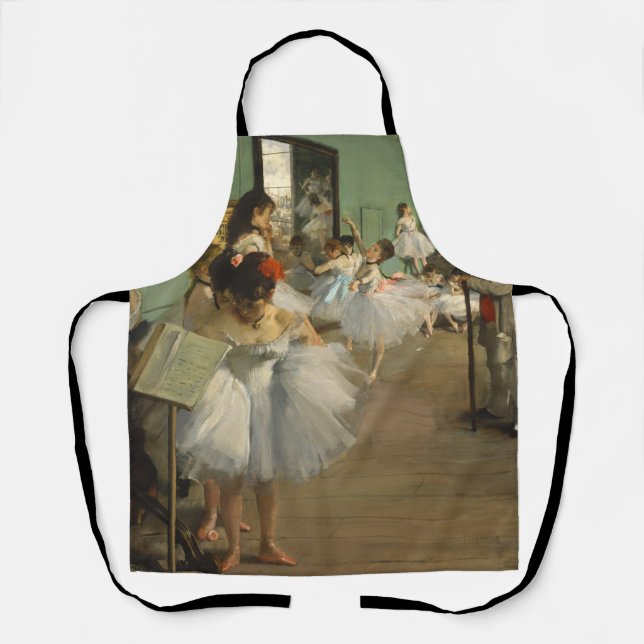Tablier Degas Dance Class Ballet Dancers Ballerina Art (Recto)