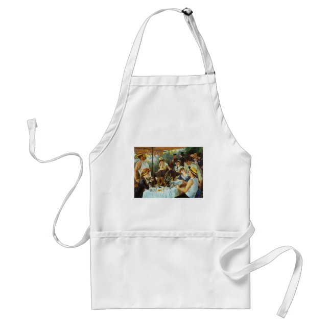 Tablier Déjeuner de la fête nautique par Pierre Renoir (Devant)