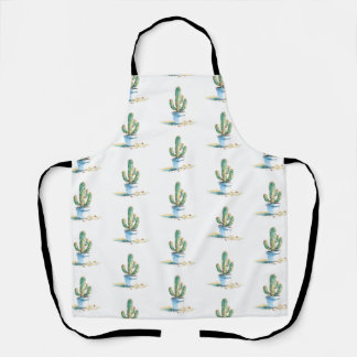 Tablier Delantal Cactus