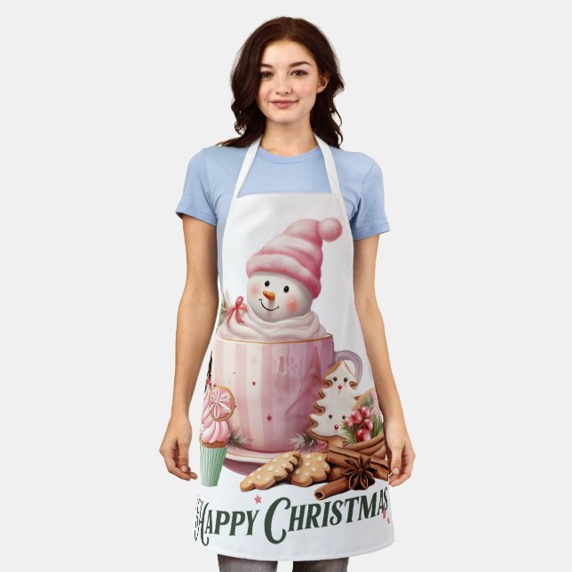 Tablier Delantal Navideño (Porté)