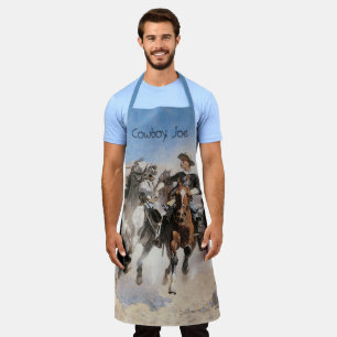 Tablier Démonté par Frederic Remington, Vintage Cowboys