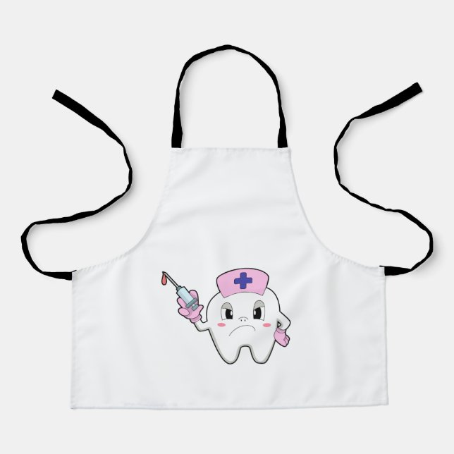 Tablier Dents comme infirmière avec seringue.PNG (Recto)
