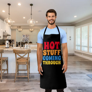 Tablier Des trucs chauds qui traversent l'Humour