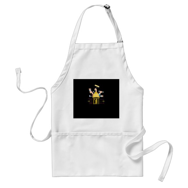 Tablier Design d’art du travail classique - Le travail qua (Devant)