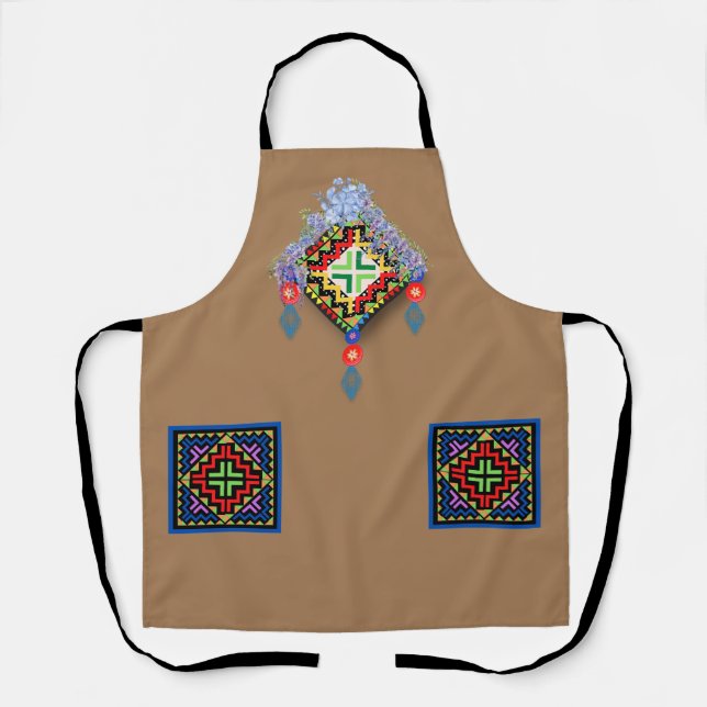 tablier design hmong paj ntaub (Recto)