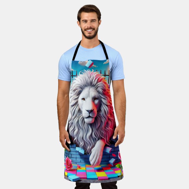 Tablier Design Lion (Porté)