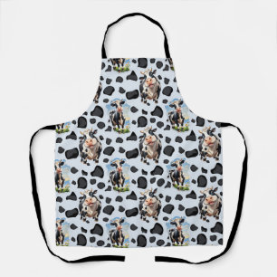 Tablier Design Motif animal de vache