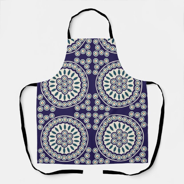 Tablier Design polonais de céramiques traditionnelles (Recto)