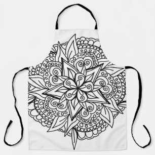 Tablier Dessin du cool de conception de mandala