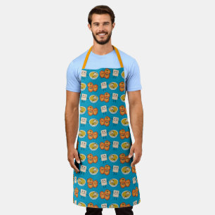 Tablier Dessin sur la cuisine juive