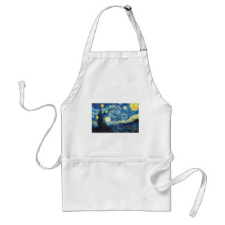 Tablier Destin d'amour de paix de nuit étoilée de Van Gogh