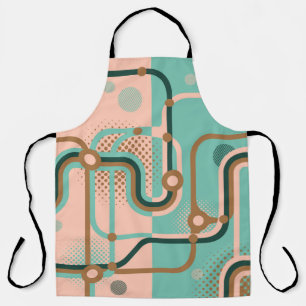Tablier Deux motifs sans couture dans des couleurs différ