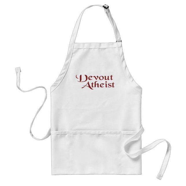 Tablier Devout Atheist (Devant)