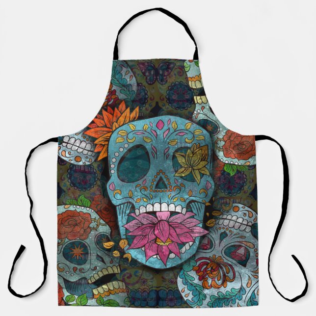Tablier Dia De Los Muertos (Recto)