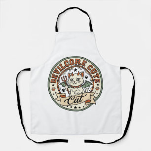 Tablier Diablotin Mignon Chat Diablotin Mignon Chat Vintag