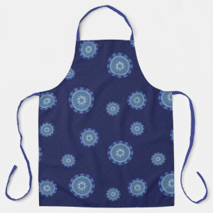 Tablier d'impression tout-en-plan Mandala Water