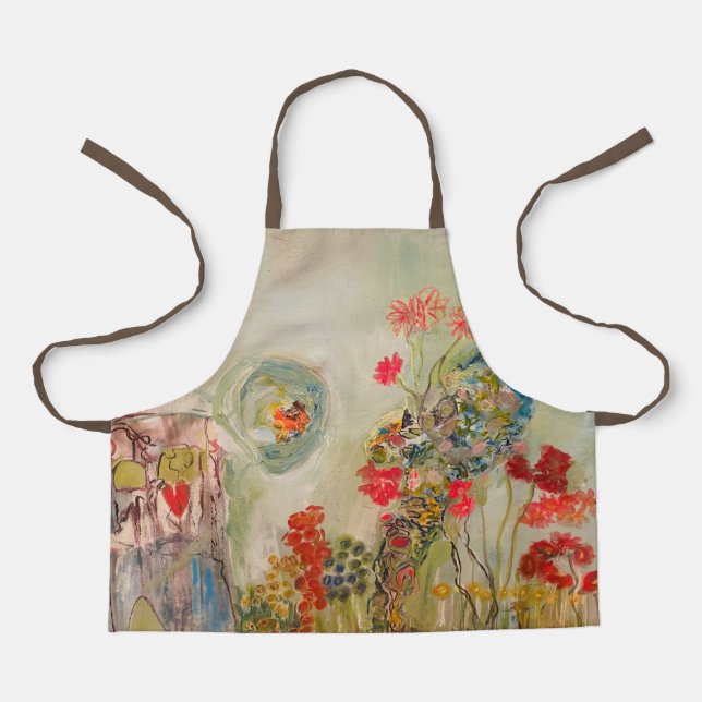 Tablier d'impression tout-en-un pour enfant, moyen (Recto)