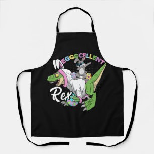 Tablier Dino De Pâques Eggcellant Danser Bunny Dab Sur Tre