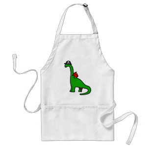 Tablier Dinosaure de pirate - Brachiosaurus