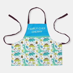 tablier dinosaure personnalisé
