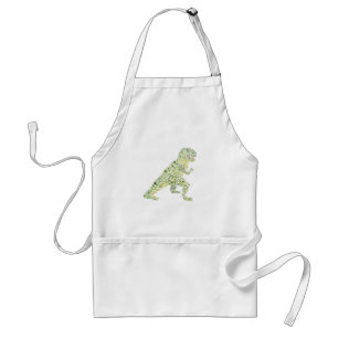 Tablier Dinosaure T-REX Dans Les Points