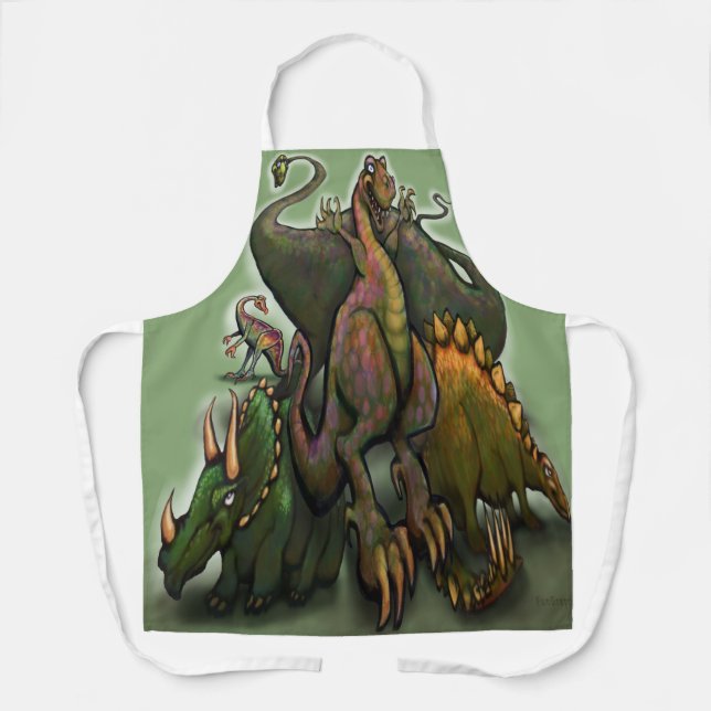 Tablier Dinosaures Apron (Recto)