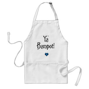 Tablier Dire écossais drôle d'argot de Ya Bampot