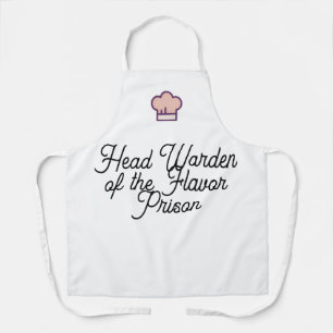 Tablier Directeur de la prison des saveurs