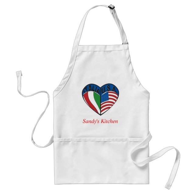 Tablier d'Italia/USA (Devant)