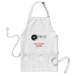Tablier djjnice-logo-polychrome, le CUISINIER du DJ MIEUX