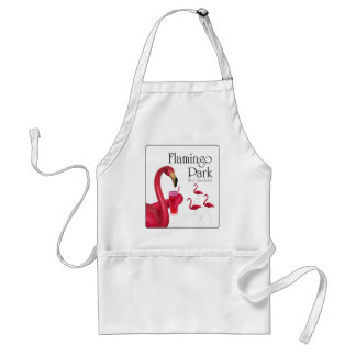 Tablier "d'oiseau de livre de cuisine"